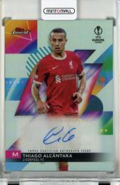 2023-24 Topps Finest UEFA Club Competitions Thiago Alcantara Autographs #ATA