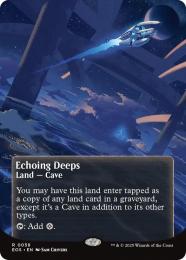 【EOS】【ENG】【Foil】〈058-R-L〉《残響する深淵/Echoing Deeps》ボーダーレス版