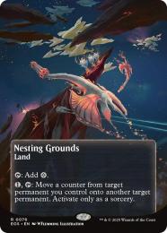 【EOS】【ENG】【Foil】〈076-L〉《巣ごもりの地/Nesting Grounds》ボーダーレス版