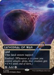 【EOS】【ENG】【ギャラクシーFoil】〈096-R-L〉《戦の大聖堂/Cathedral of War》