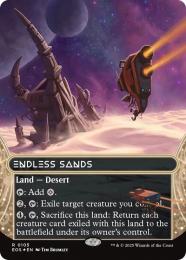 【EOS】【ENG】【ギャラクシーFoil】〈105-R-L〉《終わりなき砂漠/Endless Sands》