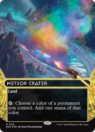 【EOS】【ENG】【ギャラクシーFoil】〈116-R-L〉《隕石のクレーター/Meteor Crater》