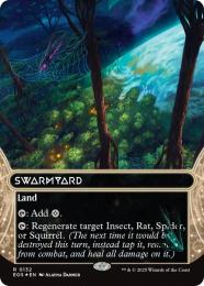【EOS】【ENG】【ギャラクシーFoil】〈132-L〉《群がりの庭/Swarmyard》