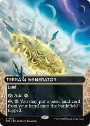 【EOS】【ENG】【ギャラクシーFoil】〈133-R-L〉《地形形成装置/Terrain Generator》