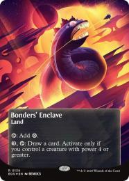 【EOS】【ENG】【ギャラクシーFoil】〈139-L〉《眷者の居留地/Bonders' Enclave》ボーダーレス版