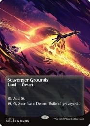 【EOS】【ENG】【ギャラクシーFoil】〈172-L〉《屍肉あさりの地/Scavenger Grounds》ボーダーレス版