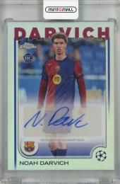 2024-25 Topps Chrome UEFA Club Competitions Noah Darvich Autographs #CAND  FC Barcelona