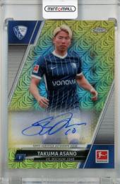 2021-22 Topps Bundesliga Japan Edition Takuma Asano Japan Edition Autographs Gold #BCATA【20/25】 Vfl Bochum 1848