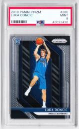 2018-19 PANINI Prizm Luka Doncic Base #280 PSA9 MINT