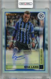 2022-23 Topps Merlin UEFA Club Competitions Noa lang Autographs #ACNL Club Brugge