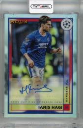 2022-23 Topps Merlin UEFA Club Competitions Ianis Hagi Autographs #ACIH Rangers F.C.