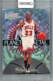 1997-98 Metal Universe Michael Jordan  Planet Metal #1 ※表面傷有 Chicago Bulls