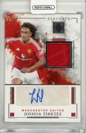 2024-25 Panini Impeccable English Premier League Joshua Zirkzee Elegance Jersey Autographs #1【27/99】