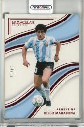 2023-24 Panini Immaculate Collection Diego Maradona Ruby #273【14/19】