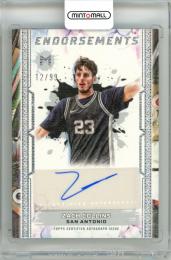 2023-24 Topps Motif Zach Collins #ME-ZC Motif Endorsements Autographs 【12/99】 Spurs