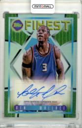 2023-24 Topps Finest Ben Wallace #FLA-BW Flashback Autographs Refractors  Pistons