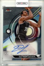 2023-24 Topps Finest Day'ron Sharpe #FA-DS Finest Autographs Nets