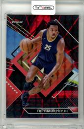 2023-24 Topps Finest Trey Murphy Ⅲ #231 Rare Red Black Vapor Refractors【04/10】 Pelicans
