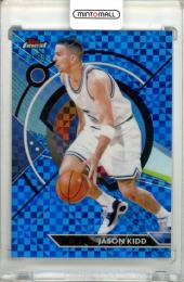 2023-24 Topps Finest Jason Kidd #65 Common Blue Checkerboard Refractors【73/99】 Mavericks
