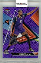2023-24 Topps Finest Kevin Durant #154 Uncommon Purple Checkerboard Refractors【67/99】 Suns