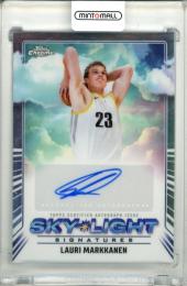 2024-25 Topps Chrome Lauri Markkanen #SLS-LM Sky-Light Signatures Autographs Jazz