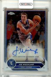 2023-24 Topps G-League Joe Wieskamp #AC-JW Chrome Autographs Texas Legends