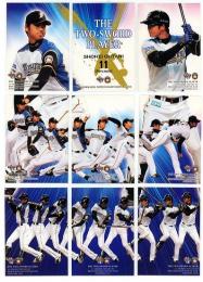 2013 BBM 北海道日本ハムファイターズ 大谷翔平 THE TWO-SWORD PLAYER コンプリートセット