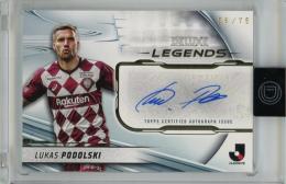 Topps Jリーグ デラックス 2024 ルーカス ポドルスキ 直筆サインカード【58/75】 ヴィッセル神戸