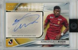 Topps Jリーグ デラックス 2024 三國ケネディエブス 直筆サインカード Gold【05/50】 名古屋グランパス