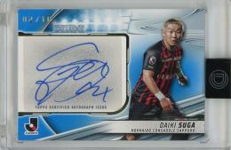 Topps Jリーグ デラックス 2024 菅大輝 直筆サインカード Blue【02/10】 コンサドーレ札幌