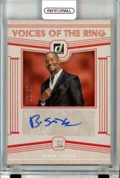 2023 PANINI CHRONICLES DONRUSS Byron Saxton Autographs Holo Silver【13/25】