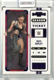 2023 PANINI CHRONICLES CONTENDERS Rhea Ripley CONTENDERS TICKET Purple【43/49】