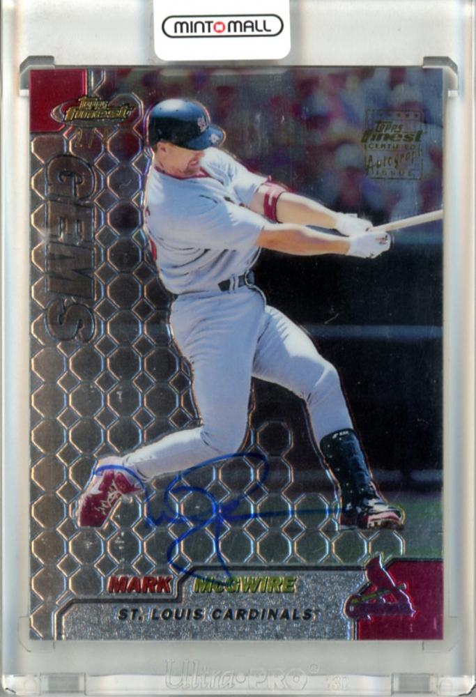 マーク・マグワイア1999 topps finest リフラクター マーク・マグワイア1999 topps finest リフラクター