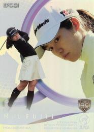2023 EPOCH JLPGA 日本女子ゴルフ協会 オフィシャルトレーディングカード ROOKIES & WINNERS #HG-45 藤井美羽 インサートカード(ホログラフィカ) RC
