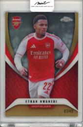 2026 TOPPS Chrome  Ethan Nwaneri #17【07/49】 Arsenal