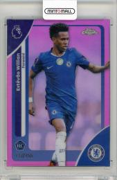 2026 Topps Chrome Premier League Soccer Estevao Willian Pink Refractor【137/250】 Chelsea FC