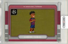 2025-26 Topps UEFA Club Competitions Lamine Yamal 8Bit Shots FC Barcelona