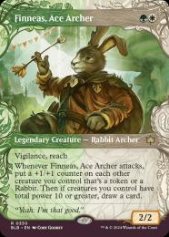 MTG 腕利きの射手、フィニアス【レイズド・Foil】 レイズド・FOIL】マジックザギャザリング BLB JP 0348 腕利きの