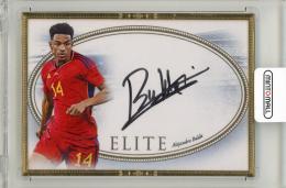 2025 Futera Unique World Alejandro Balde Gold Frame Autograph【1/9】 Spain