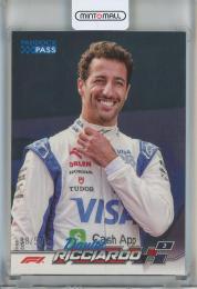 2024 Topps Paddock Pass Formula 1 Daniel Ricciardo Blue Foil #18【38/50】