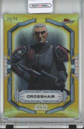 2022 Topps Finest Star Wars Crosshair Base/Gold/#27【36/50】