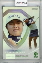 EPOCH 2022 JLPGA OFFICIAL TRADING CARDS ROOKIES & WINNERS  宮澤美咲 ホログラフィカカード