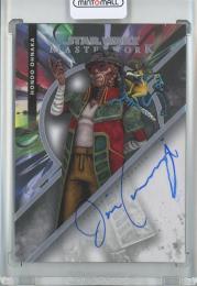 2022 Topps Star Wars Masterwork Jim Cummings as Hondo Ohnaka Autograph/#MWA-JCU