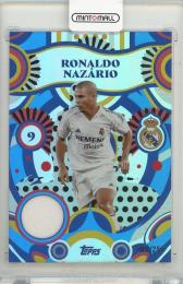 2024-25 TOPPS Real Madrid CF Team Set Ronaldo Nazario Flamenco Flare Relic Blue #FRR9【209/250】