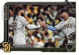 2025 Topps SERIES.2 MLB #389 Celly Stick/Xander Bogaerts/Fernando Tatis Jr. レギュラーカード