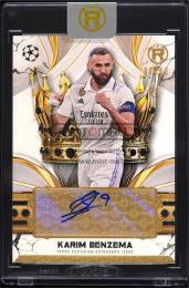 2024-25 Topps Reverence UEFA Club Competitions Soccer #CLA-KB Karim Benzema Crowned Legend Autographs【06/10】 (MSV#1641)