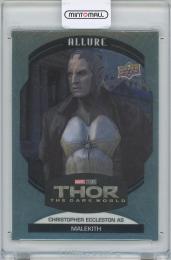 2022 UPPER DECK Marvel Studios Allure Steel #23 / CHRISTOPHER ECCLESTON as MALEKITH