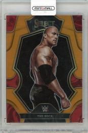 2023 PANINI Select WWE The Rock Prizms Orange #122【06/49】