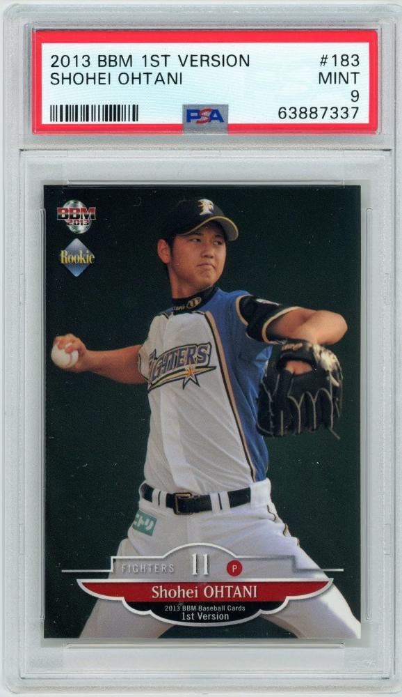 ミントモール / MINT 札幌店 / 2013 BBM 1st バージョン 大谷翔平 ルーキーカード #183 PSA9 MINT