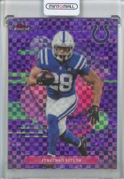 2025 Topps Finest Jonathan Taylor Purple Xfractors #154【54/99】《※初期傷あり》 Indianapolis Colts